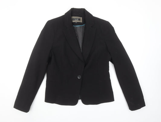 Principles by Ben de Lisi Black Women's Tailored Suit Jacket Size 12
