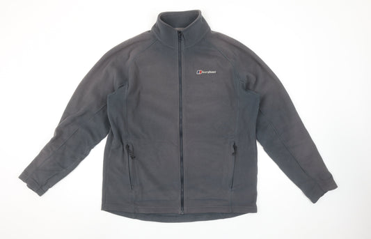 Berghaus Men's Grey L Fleece Full Zip Outdoor Jacket