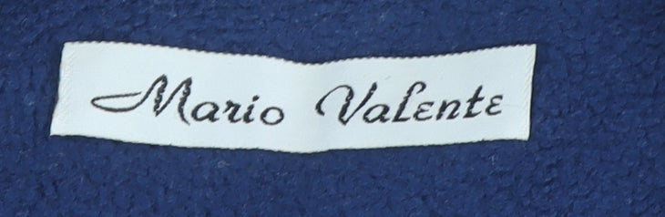 Mario Valente Men's Red Fleece 1/4 Zip Pullover Sweatshirt XL