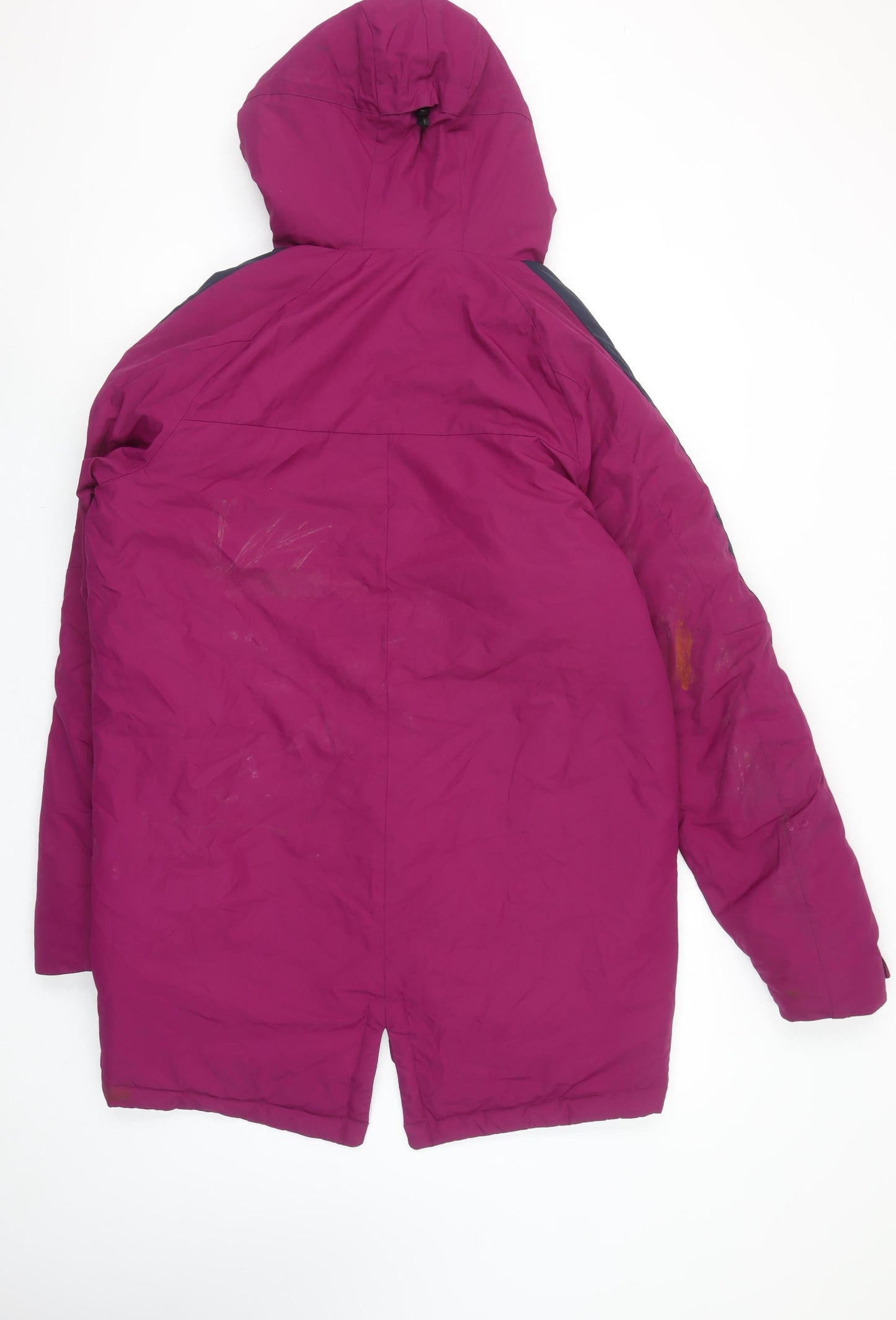 Nike Men’s Purple Manchester City Hooded Parka Jacket Size M