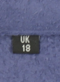 Regatta Womens Purple Fleece Full Zip Jacket UK 18 Warm Outdoor Coat