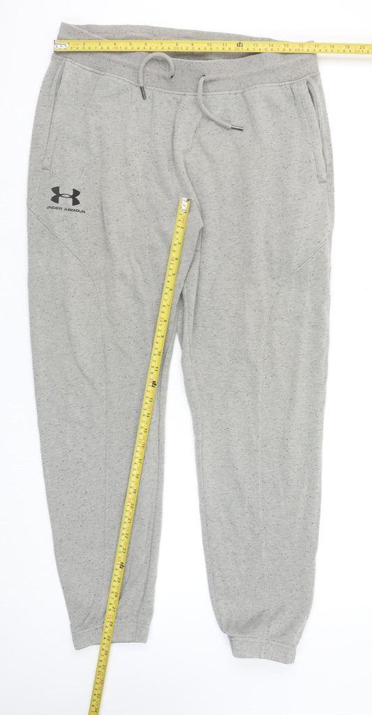 Under Armour Men’s Grey XL Jogger Sweatpants Tapered Fit