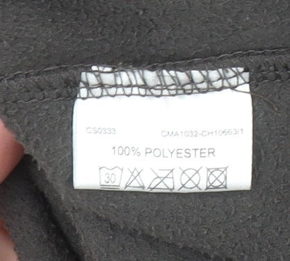 Craghoppers Men's Black Fleece Half Zip Pullover Sweatshirt Size M