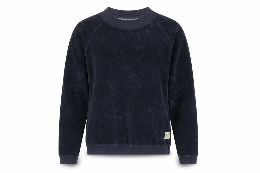 Womens UK 12 Regular Jack Wills Blue Pullover Sweatshirt