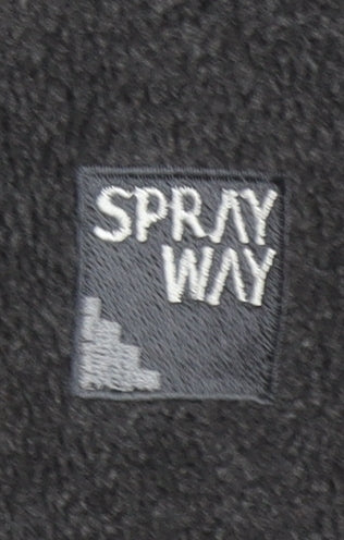 Sprayway Men’s Grey Fleece Full Zip Outdoor Jacket Size M