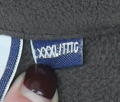 Mountain Warehouse Men's Brown 3XL Fleece 1/4 Zip Pullover Sweatshirt