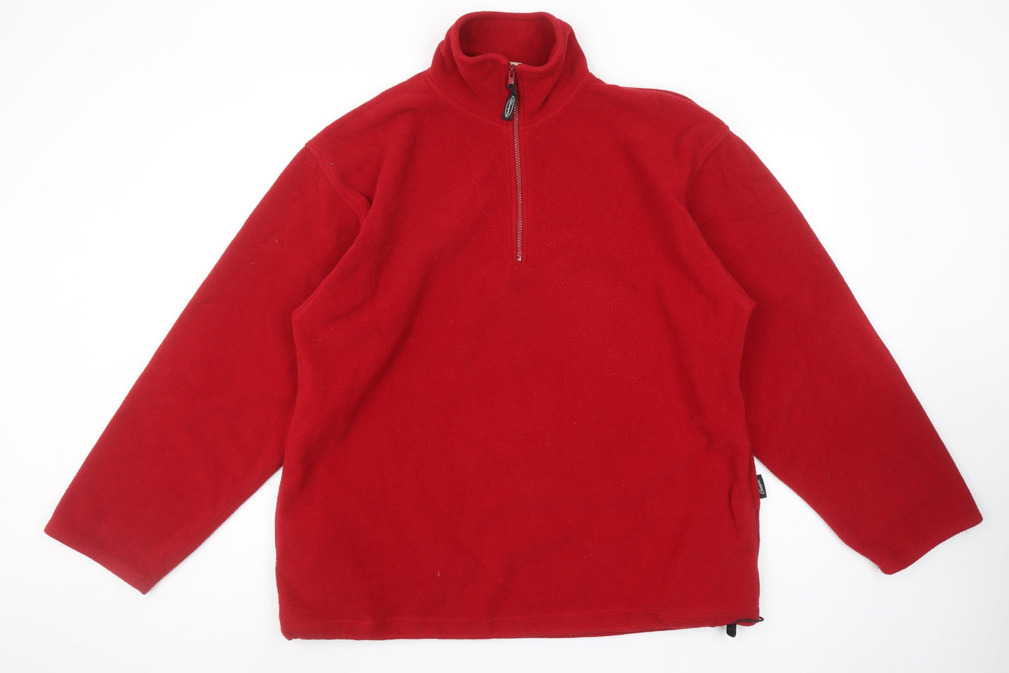 Champion Outdoor Men's Red XL Fleece 1/4 Zip Pullover Sweatshirt