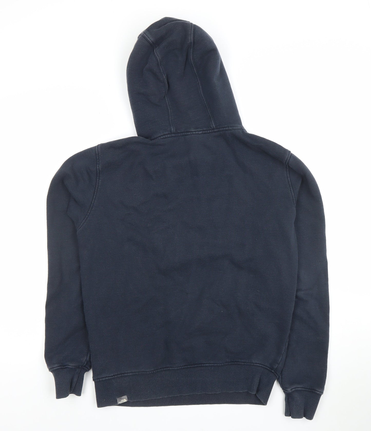 Mens UK S Regular The North Face Blue Pullover Hoodie
