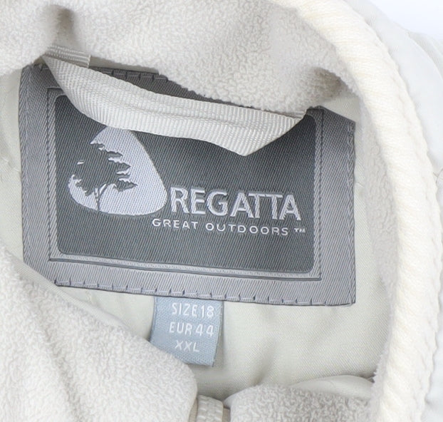 Regatta Women's Ivory Quilted Sleeveless Waistcoat Size 18