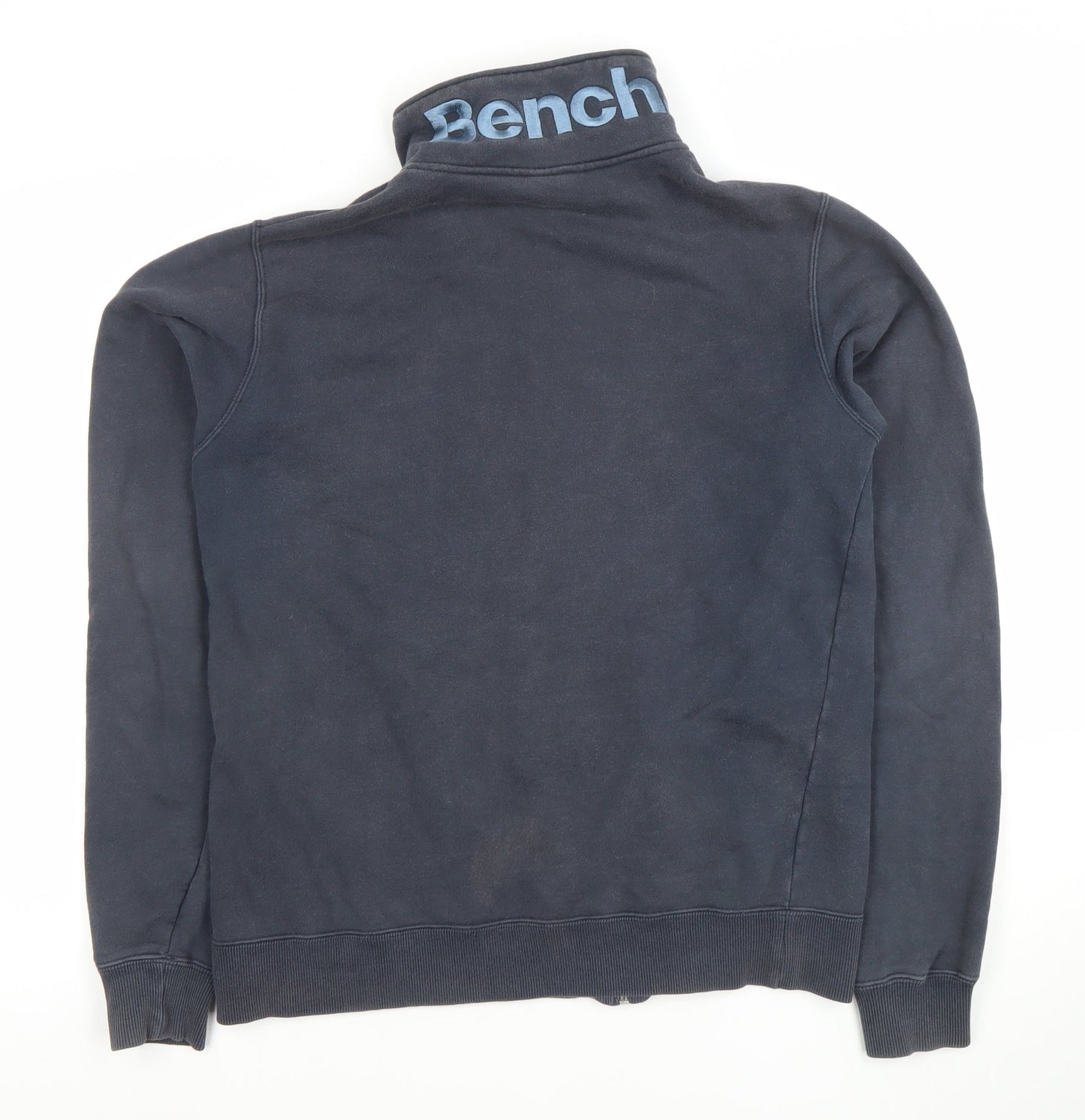 Bench Men's Blue Full Zip Sweatshirt Jacket Size M