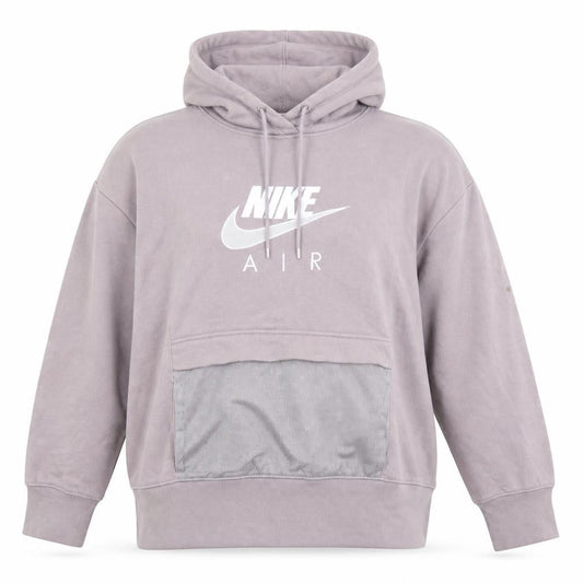 Womens UK XL Relaxed Nike Purple Pullover Hoodie
