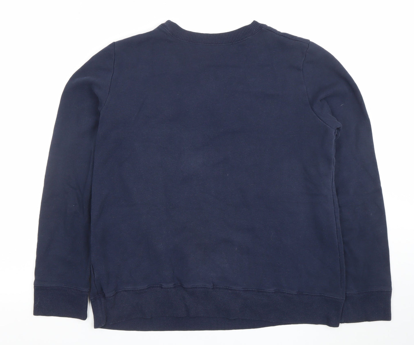 Hollister Men’s Blue Medium Crew Neck Sweatshirt Pullover Classic Logo
