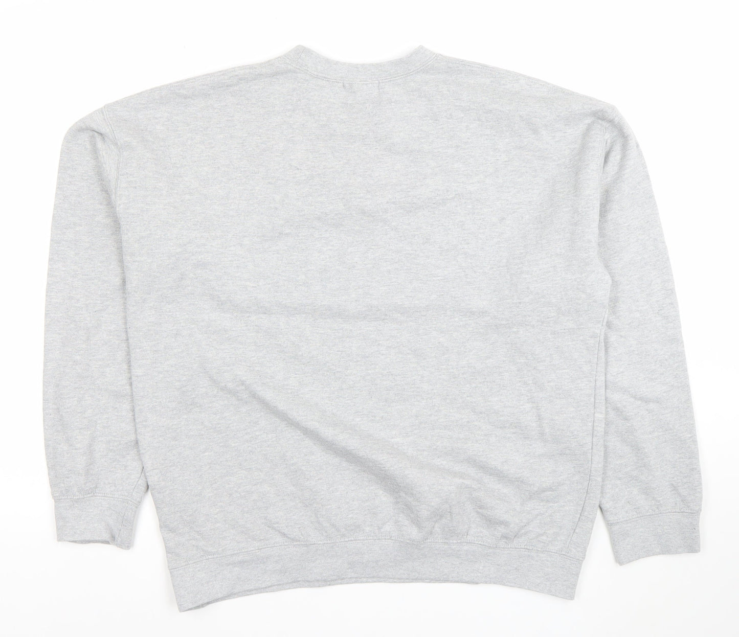 Spotted Grey Heaven Sent Graphic Womens Medium Pullover Sweatshirt