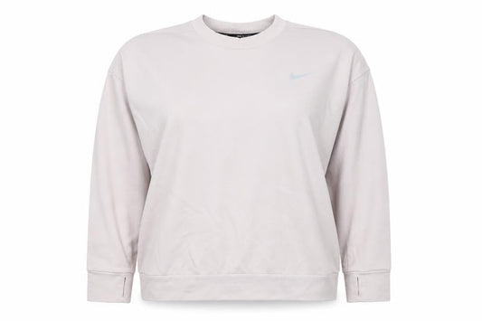 Womens UK L Regular Nike Beige Pullover Sweatshirt