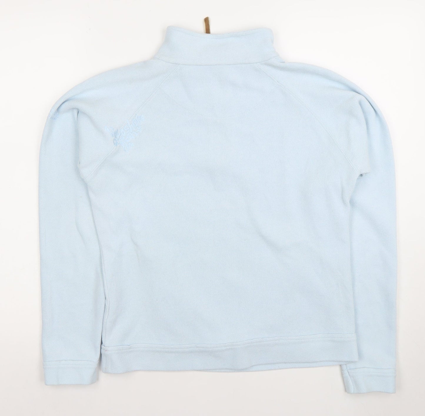 Regatta Women's Light Blue 1/2 Zip Pullover Sweatshirt Size 10