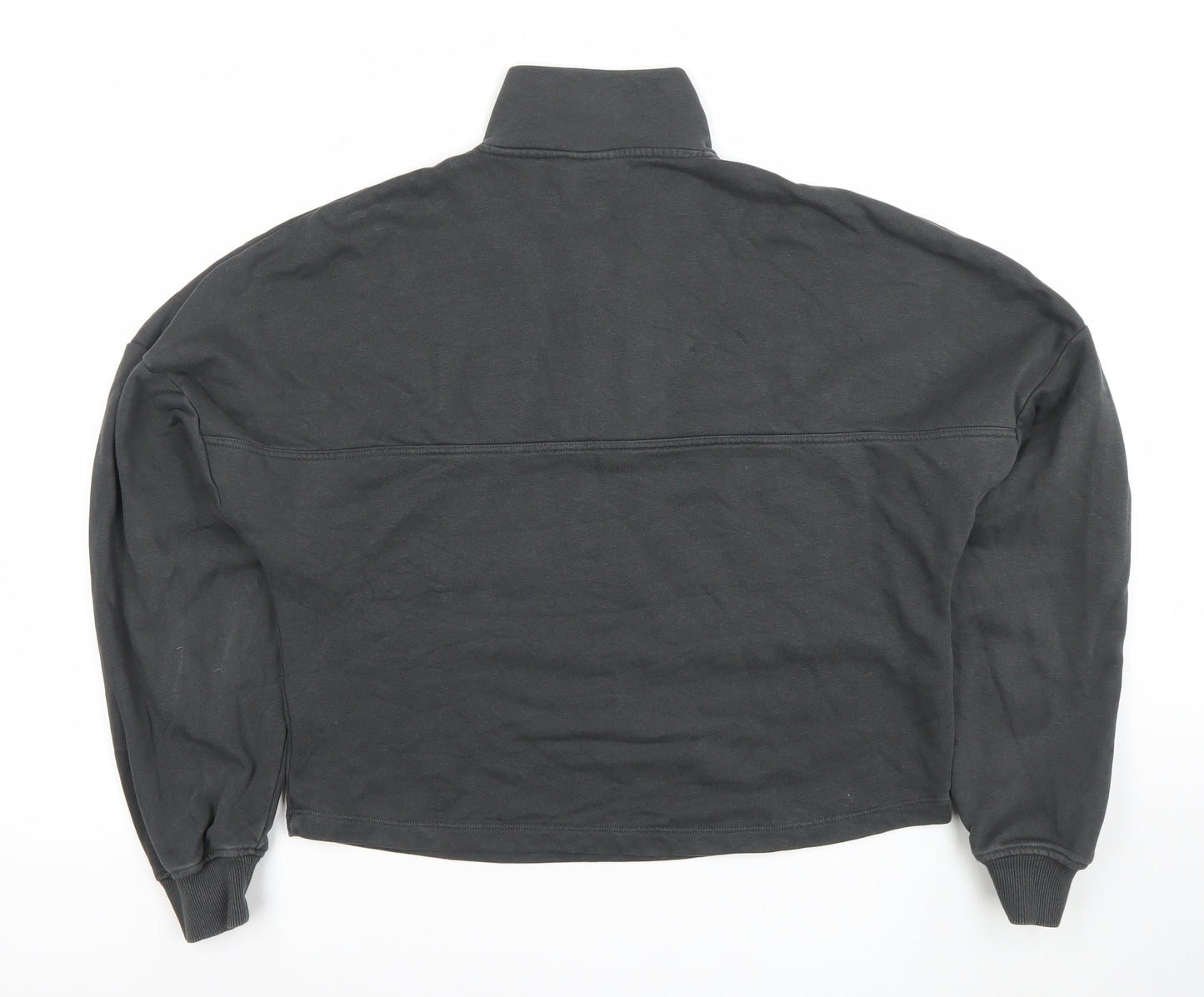 Bo+Tee Women's Black Small 1/4 Zip Pullover Sweatshirt