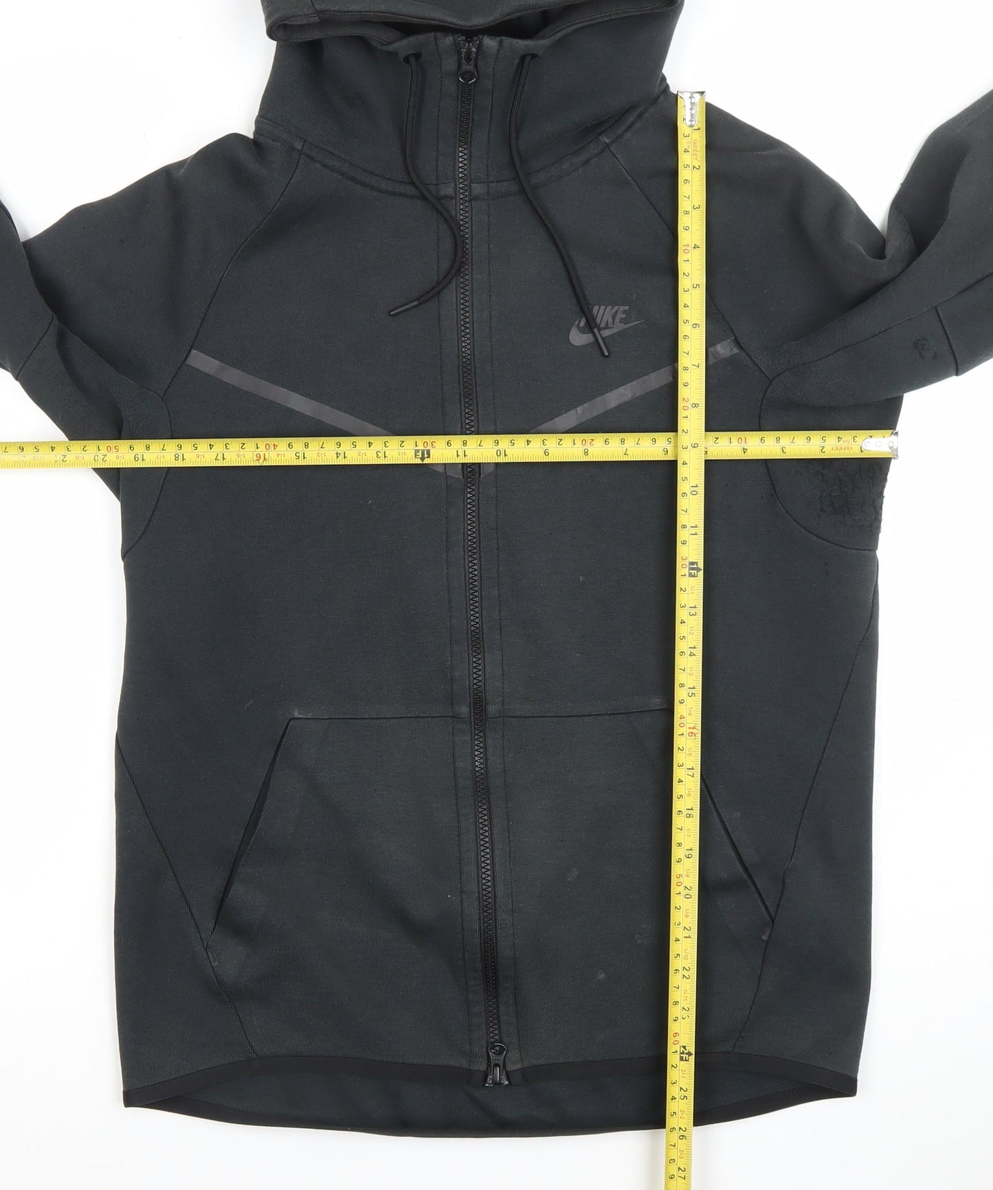 Nike Men's Black Size S Full Zip Hoodie Sweatshirt