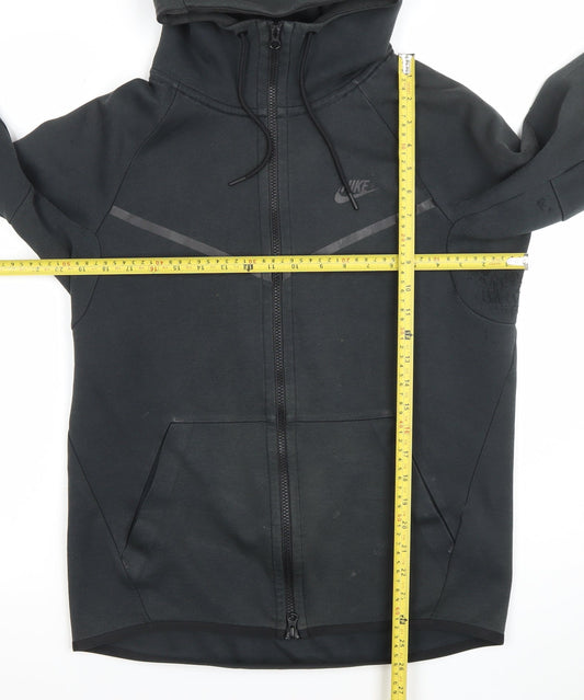 Nike Men's Black Size S Full Zip Hoodie Sweatshirt
