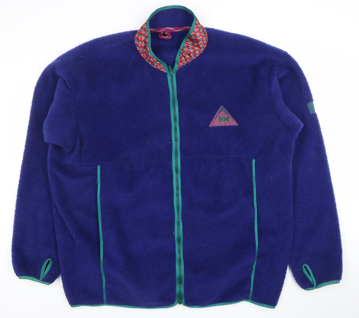 Helly Hansen Men's Blue XL Vintage Fleece Jacket with Zip Pockets