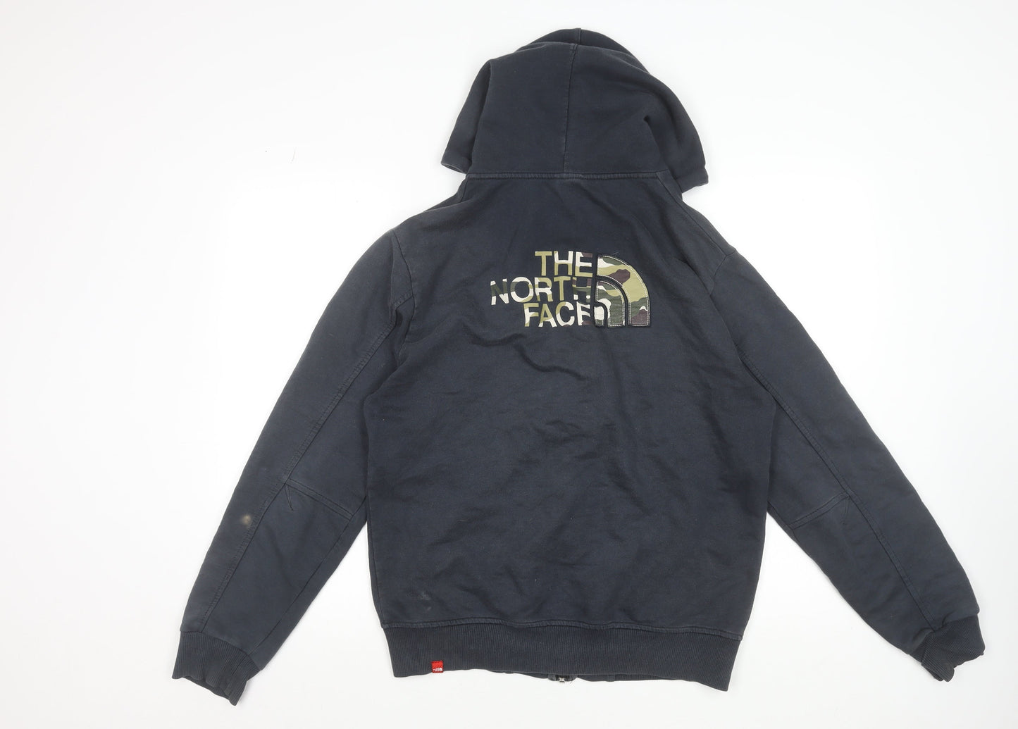 The North Face Mens Black Full Zip Hoodie Size M Outdoor Fleece