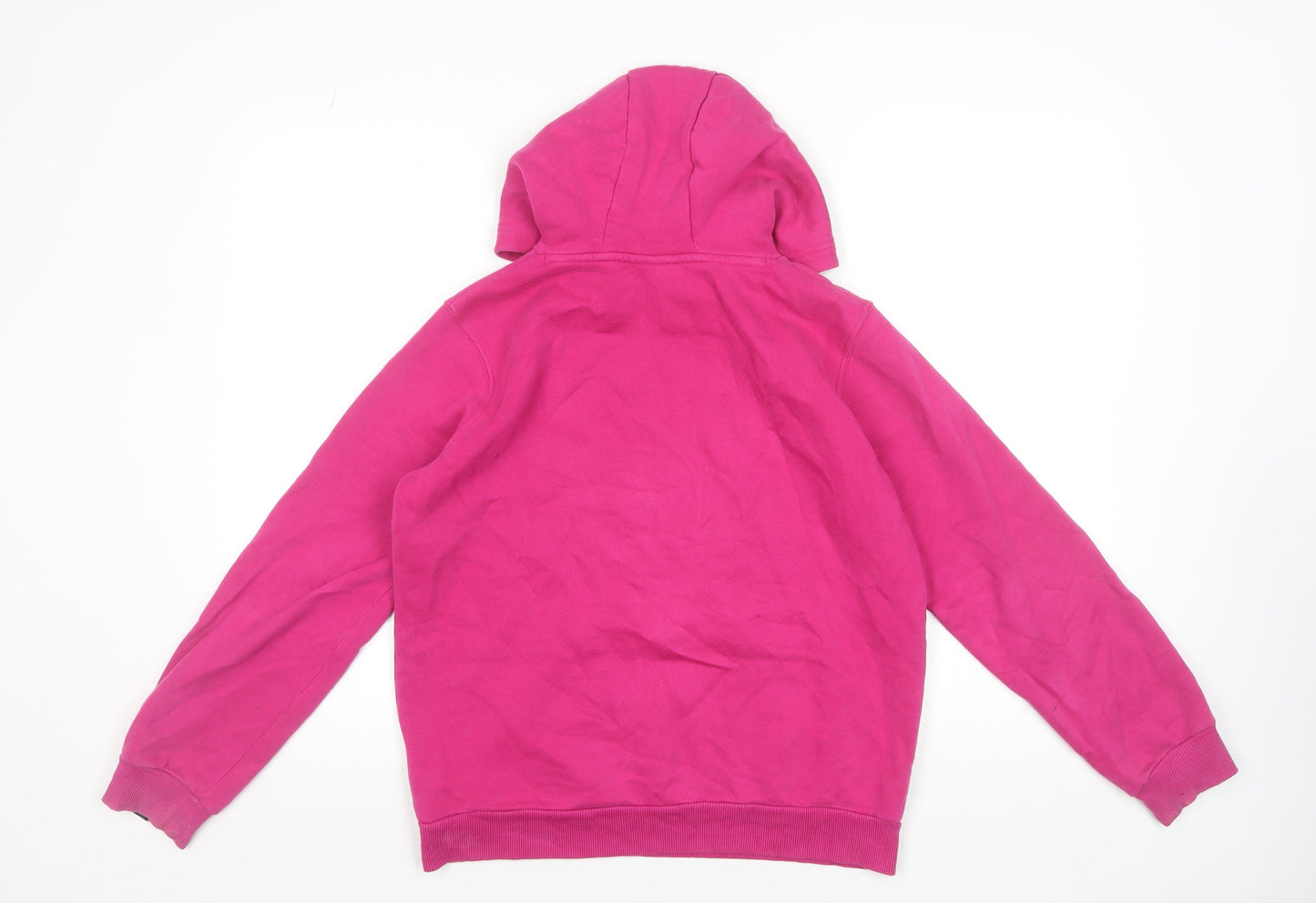 Ellesse Girls Pink Pullover Hoodie 12-13 Years Logo Hooded Sweatshirt