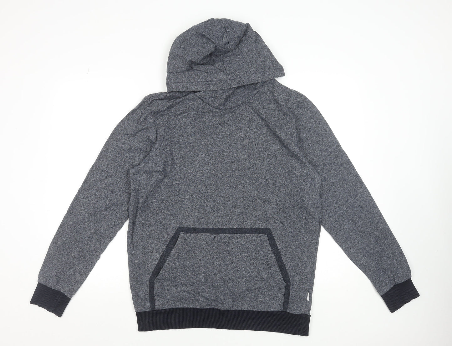 Jack & Jones Men’s Grey Pullover Hoodie L Regular Fit