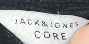 Jack & Jones Men’s Grey Pullover Hoodie L Regular Fit