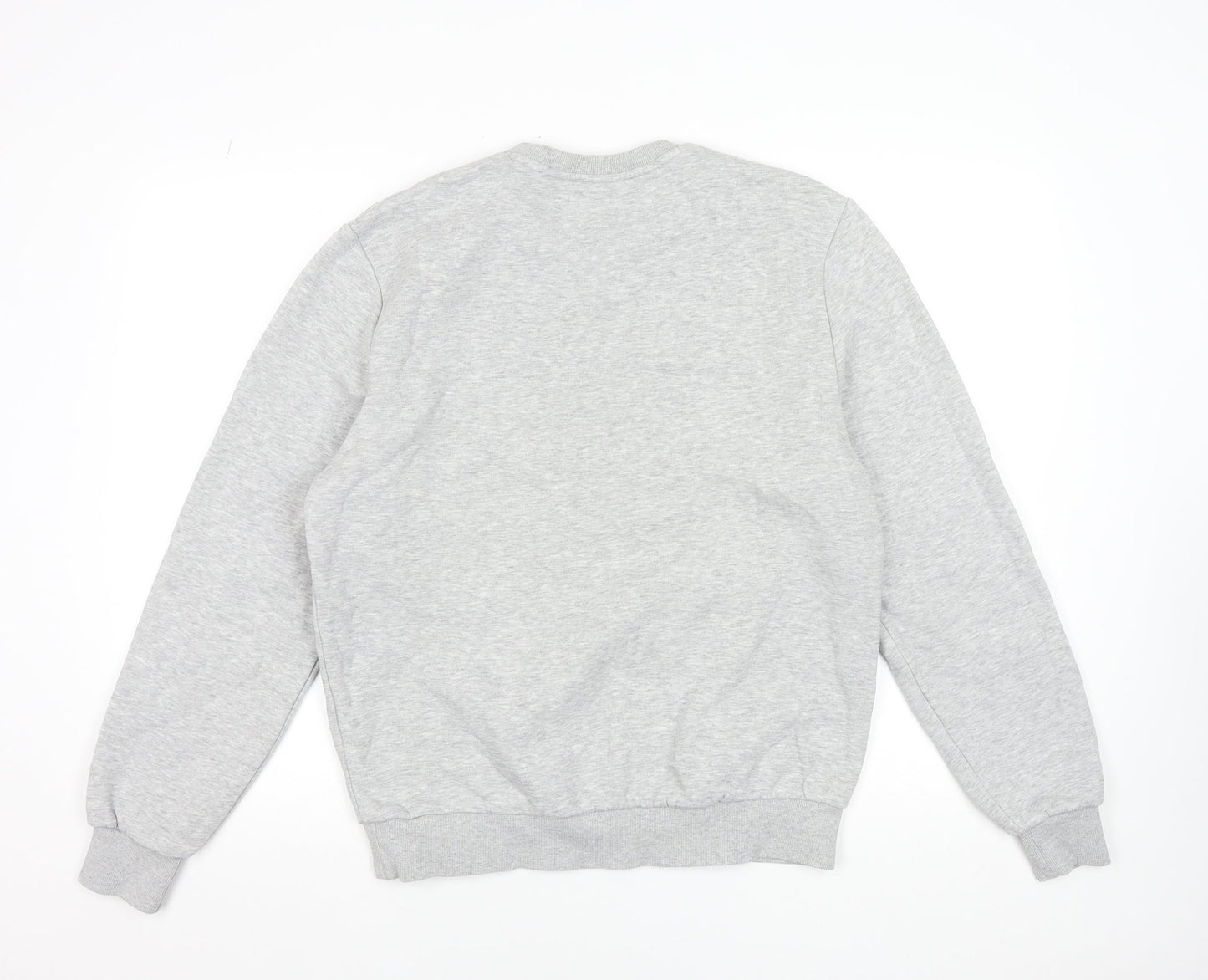 Jack Wills Men's Grey Crew Neck Logo Sweatshirt Size M