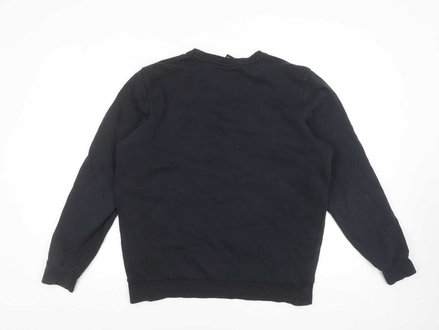 Under Armour Men's Black Crew Neck Pullover Sweatshirt Size S