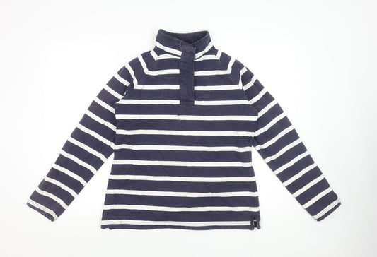 Mountain Warehouse Women's Navy Stripe Cotton Pullover UK14