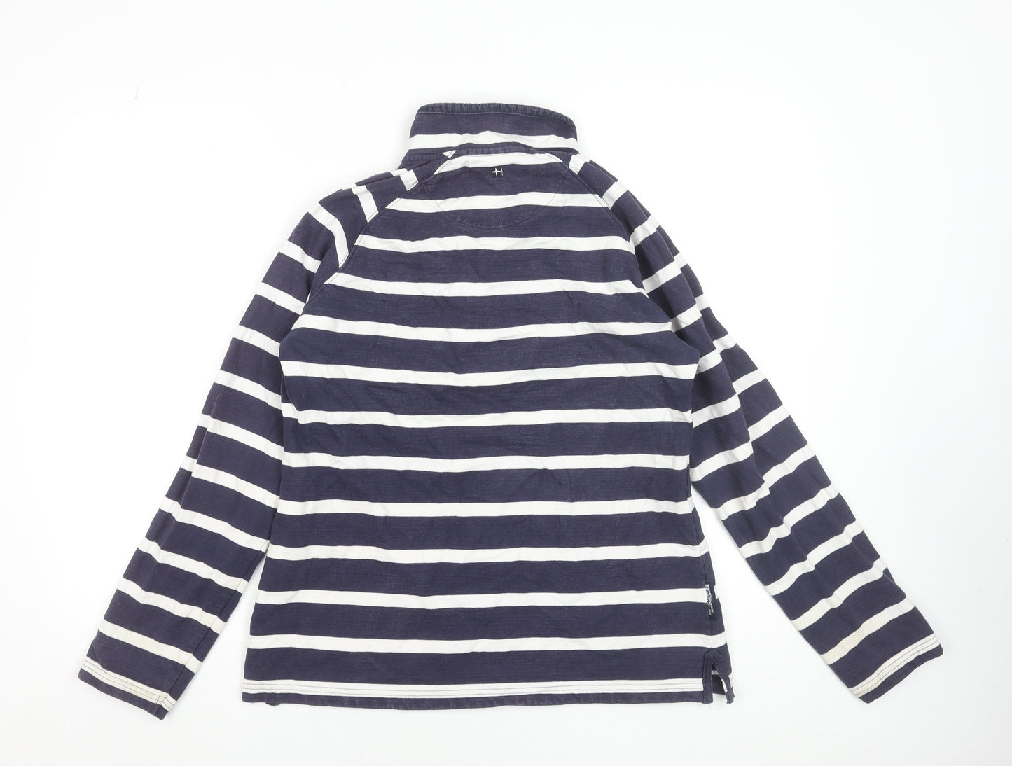 Mountain Warehouse Women's Navy Stripe Cotton Pullover UK14