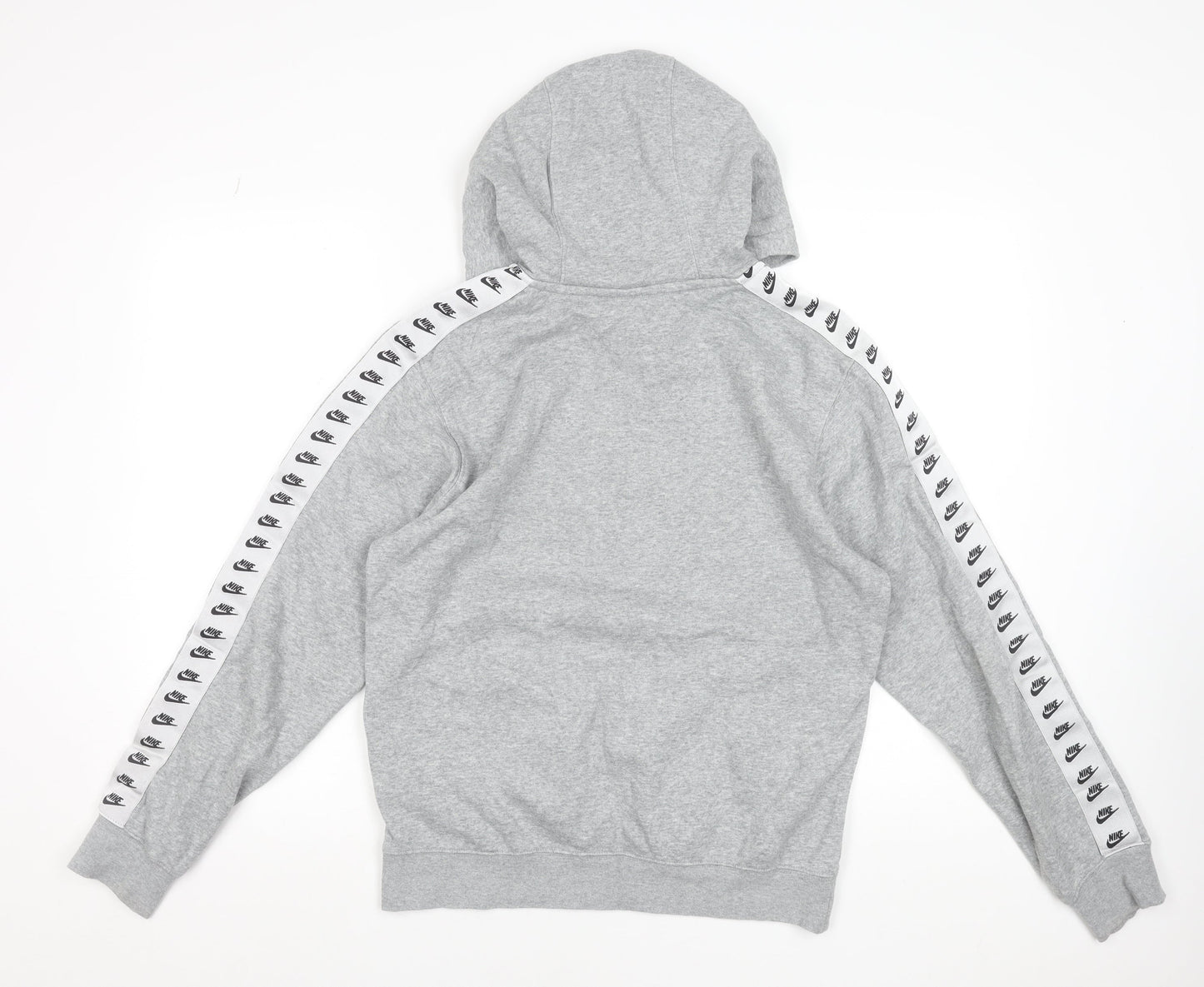 Nike Men's Grey Pullover Hoodie XS Regular Fit Sports Fleece