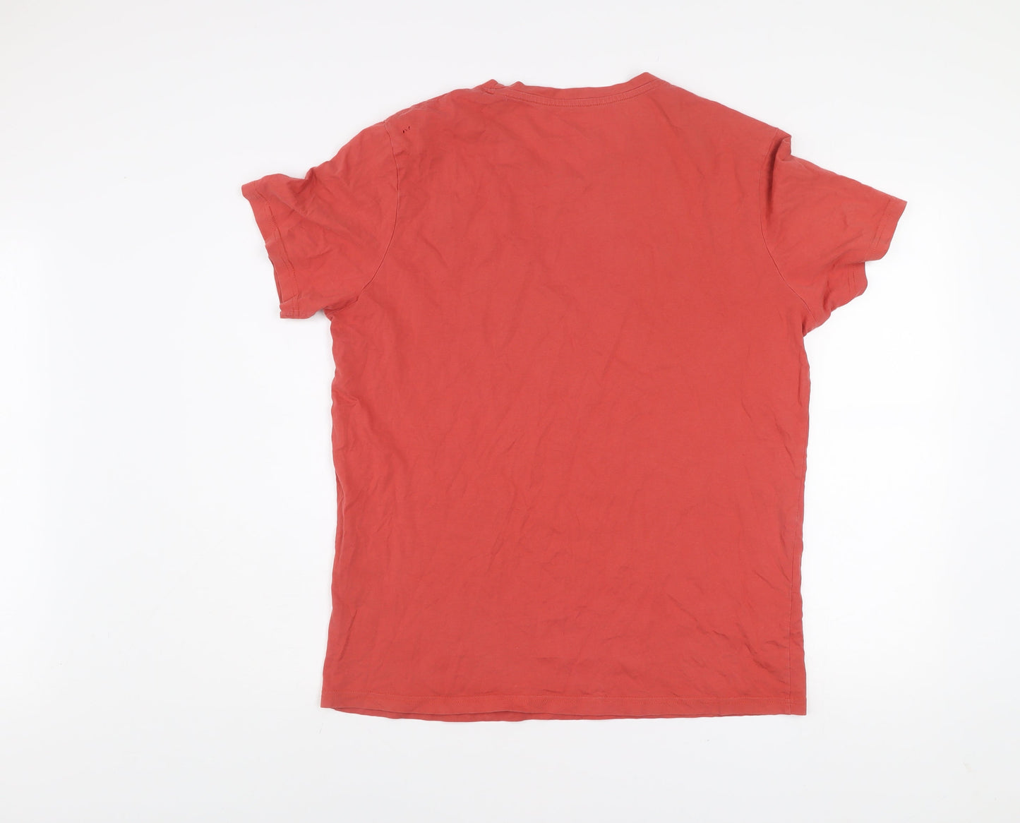 Jack & Jones Men’s Red Nautical Graphic Print T-Shirt XL