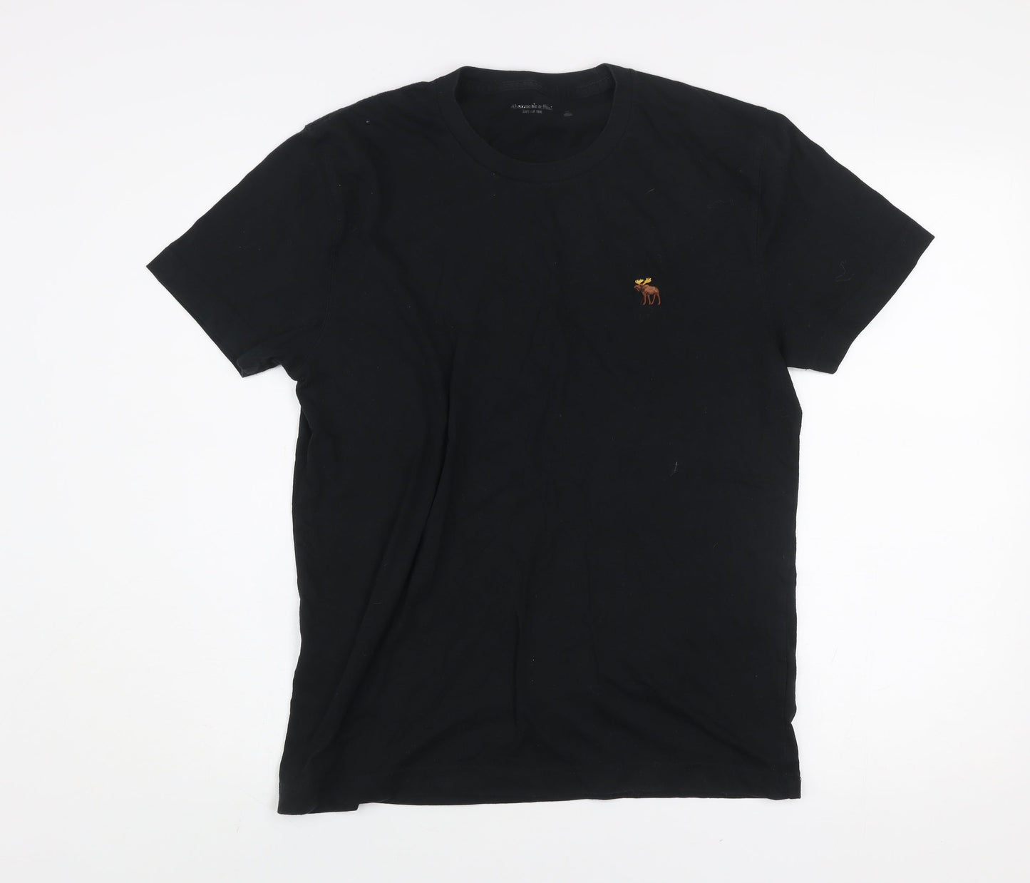 Abercrombie & Fitch Men's Black M Soft AF Crew Neck T-Shirt