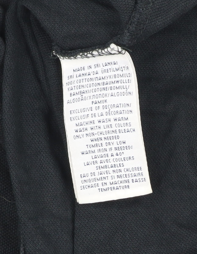 Ralph Lauren Men's Black Cotton Polo Shirt Size L Classic Fit