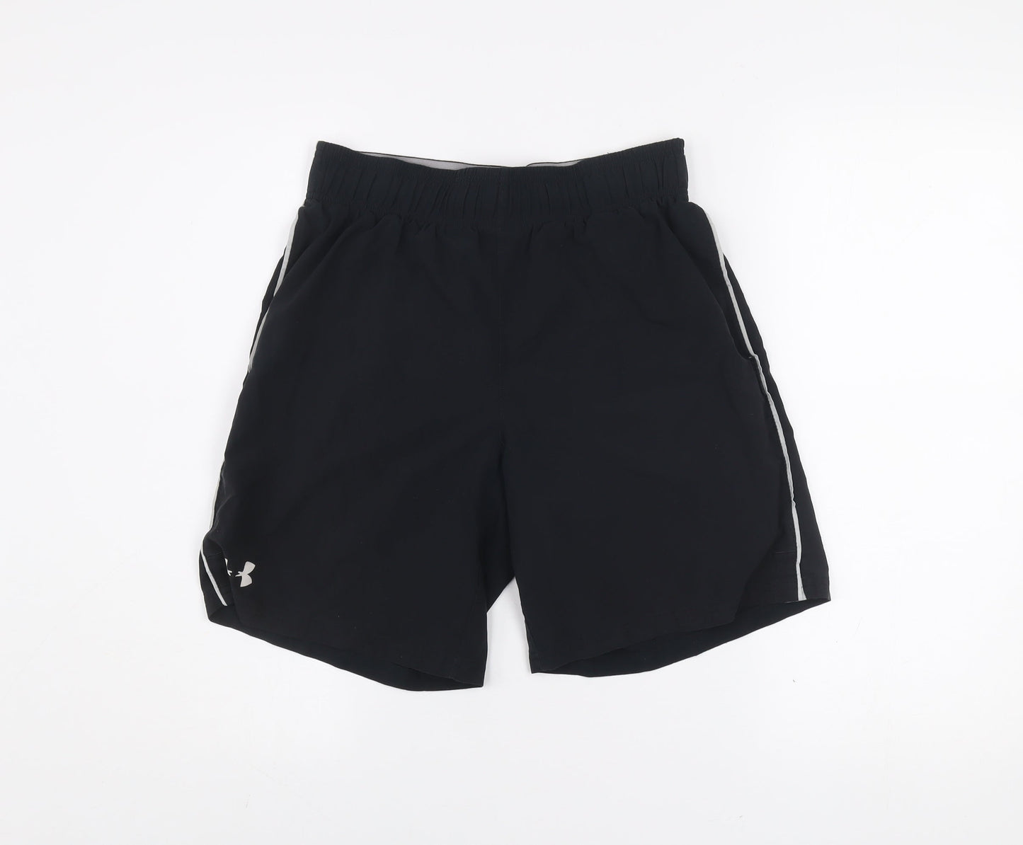 Under Armour Men's Black Small Athletic Shorts Loose Fit Lightweight