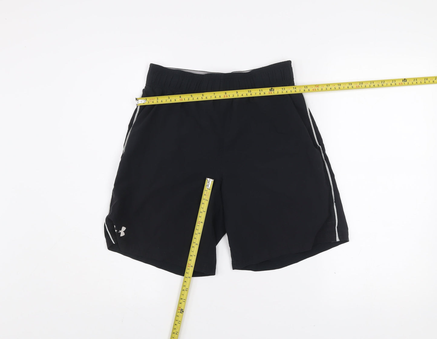 Under Armour Men's Black Small Athletic Shorts Loose Fit Lightweight