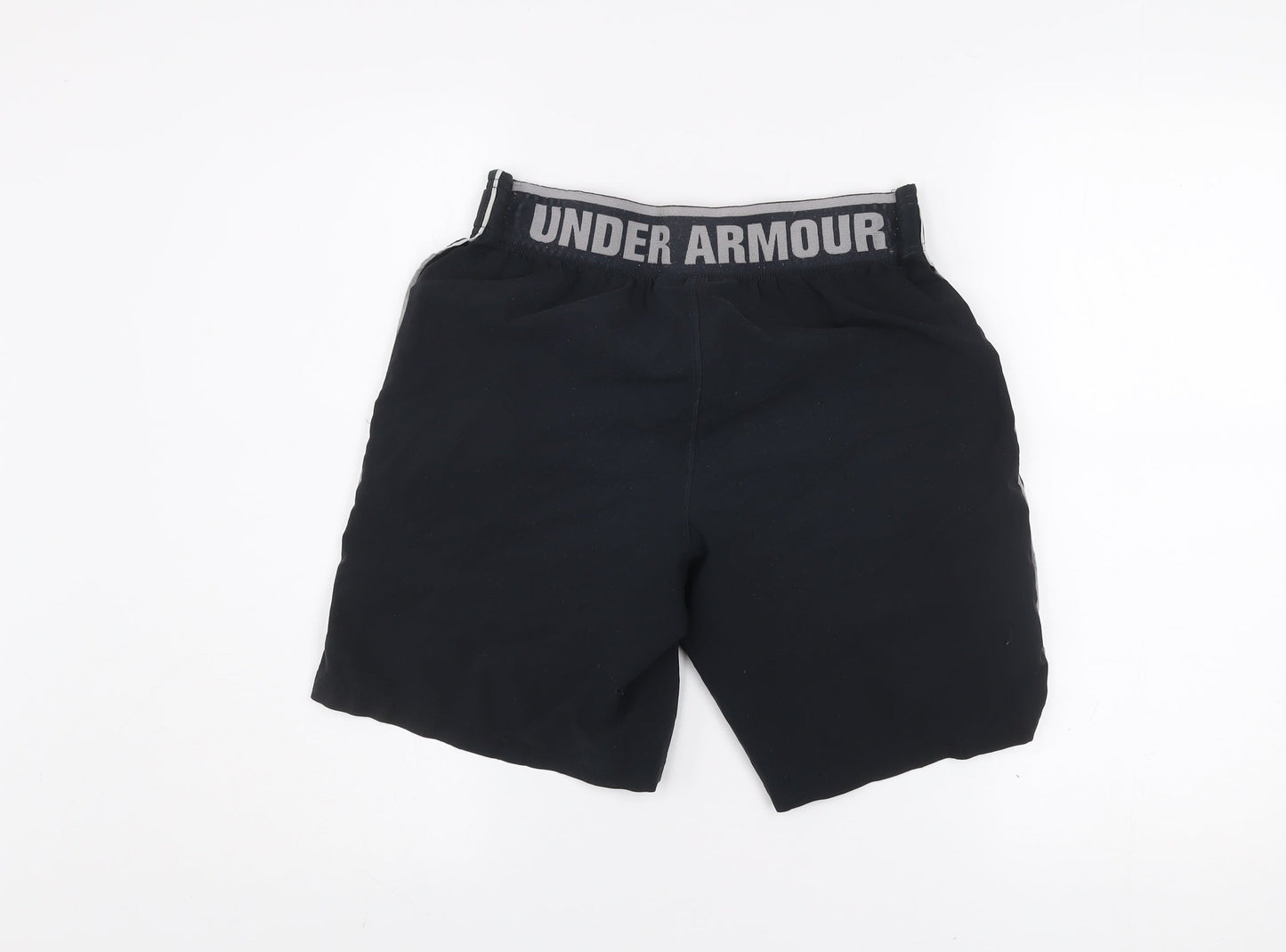 Under Armour Men's Black Small Athletic Shorts Loose Fit Lightweight