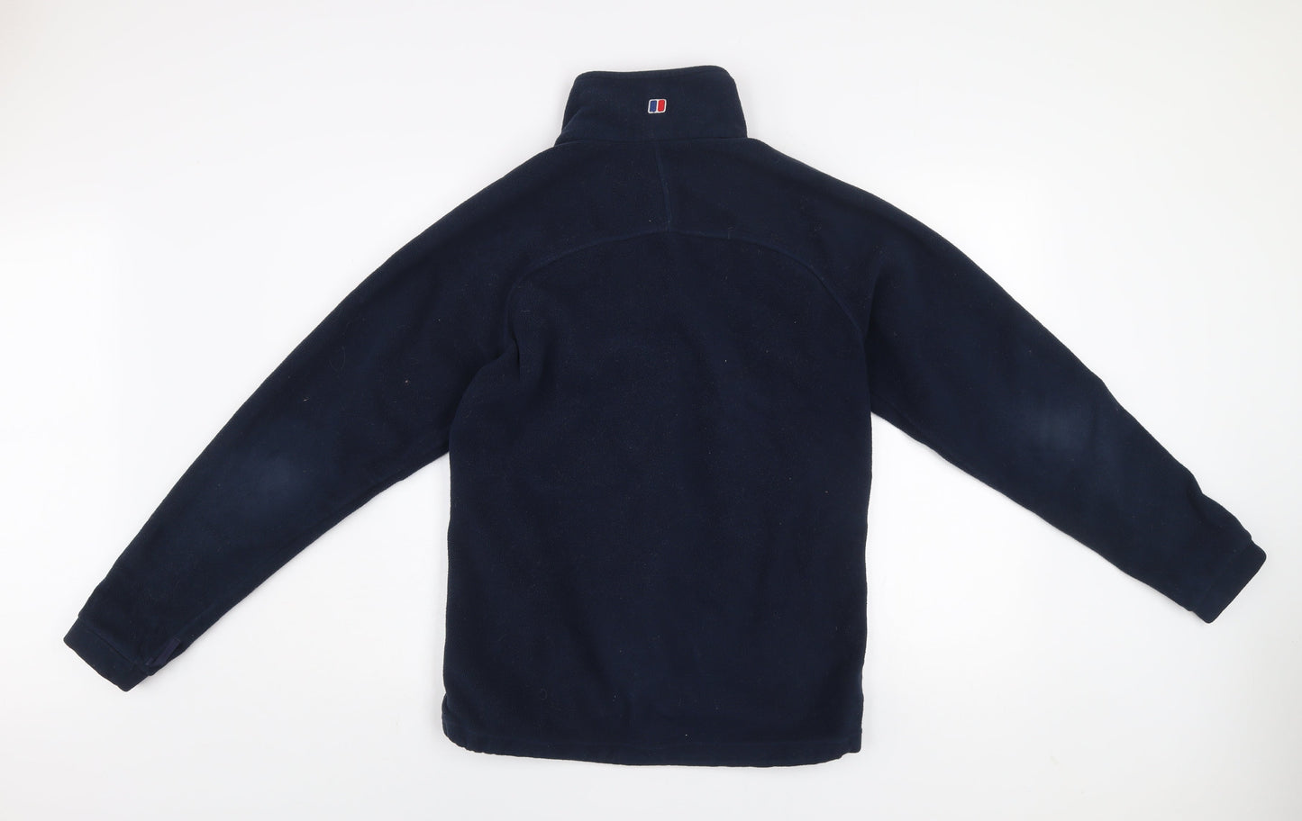 Berghaus Mens Blue Fleece Full Zip Jacket Size M Outdoor Hiking