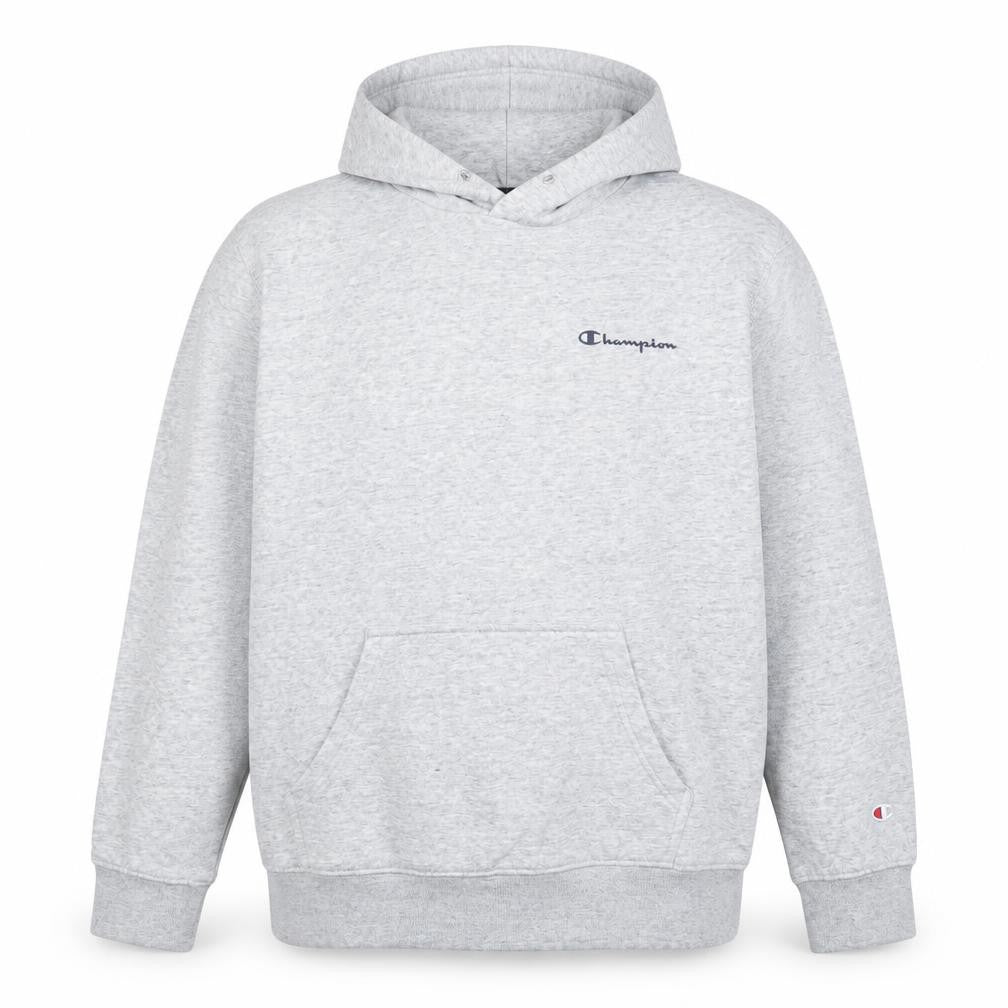 Womens UK L Regular Champion Grey Pullover Hoodie