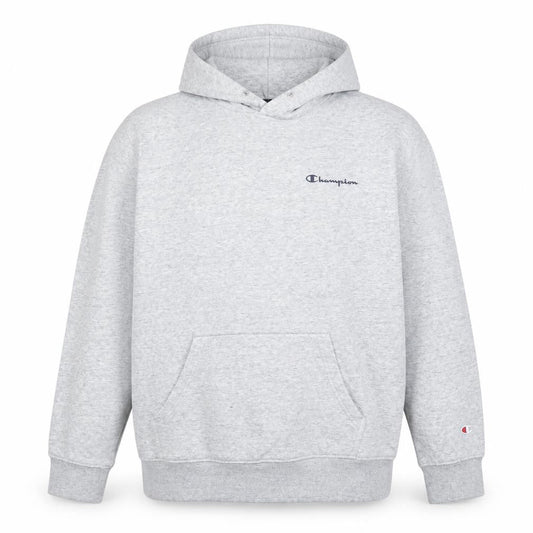 Womens UK L Regular Champion Grey Pullover Hoodie