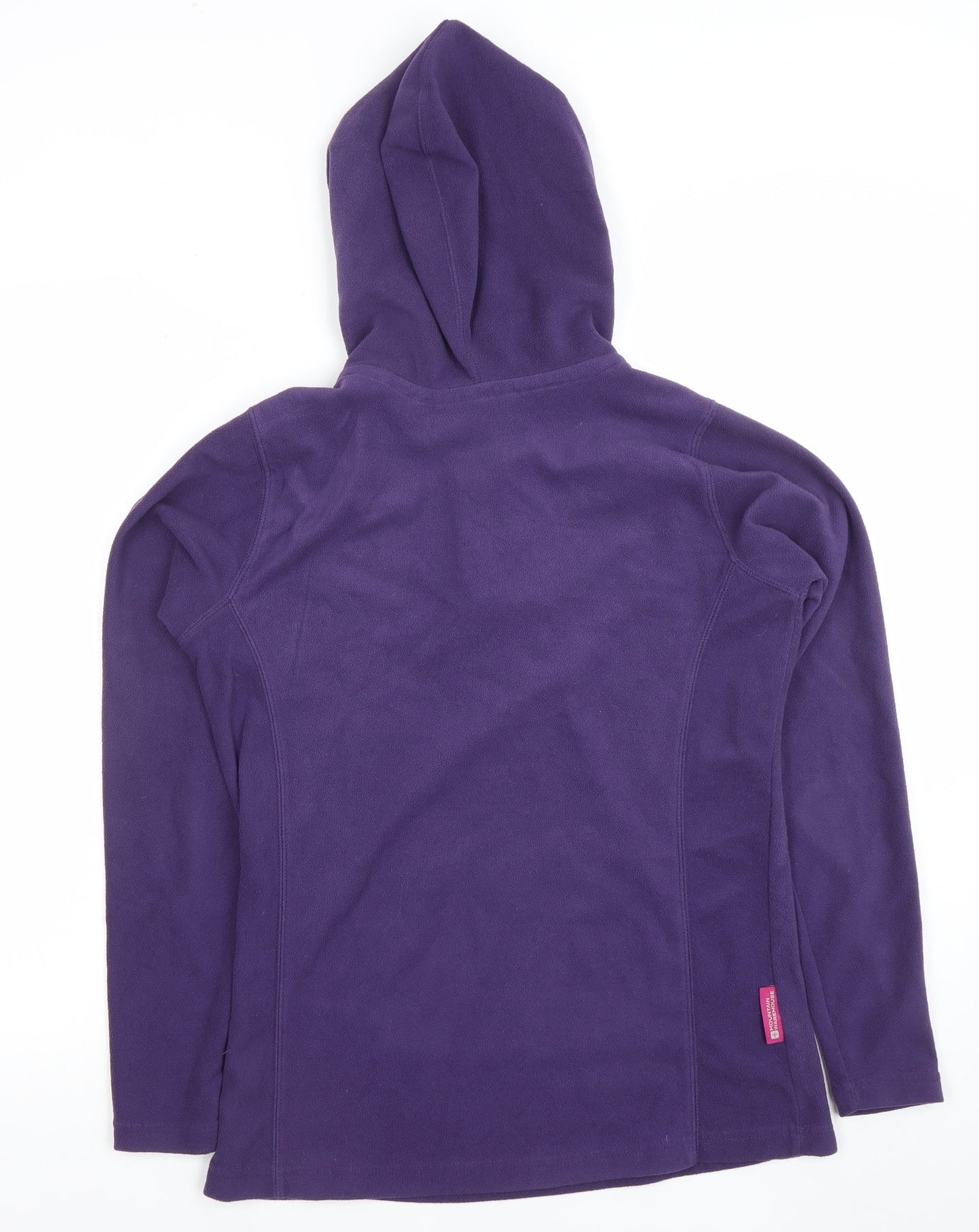 Mountain Warehouse Women’s Purple Fleece Hoodie UK 12 Half Zip