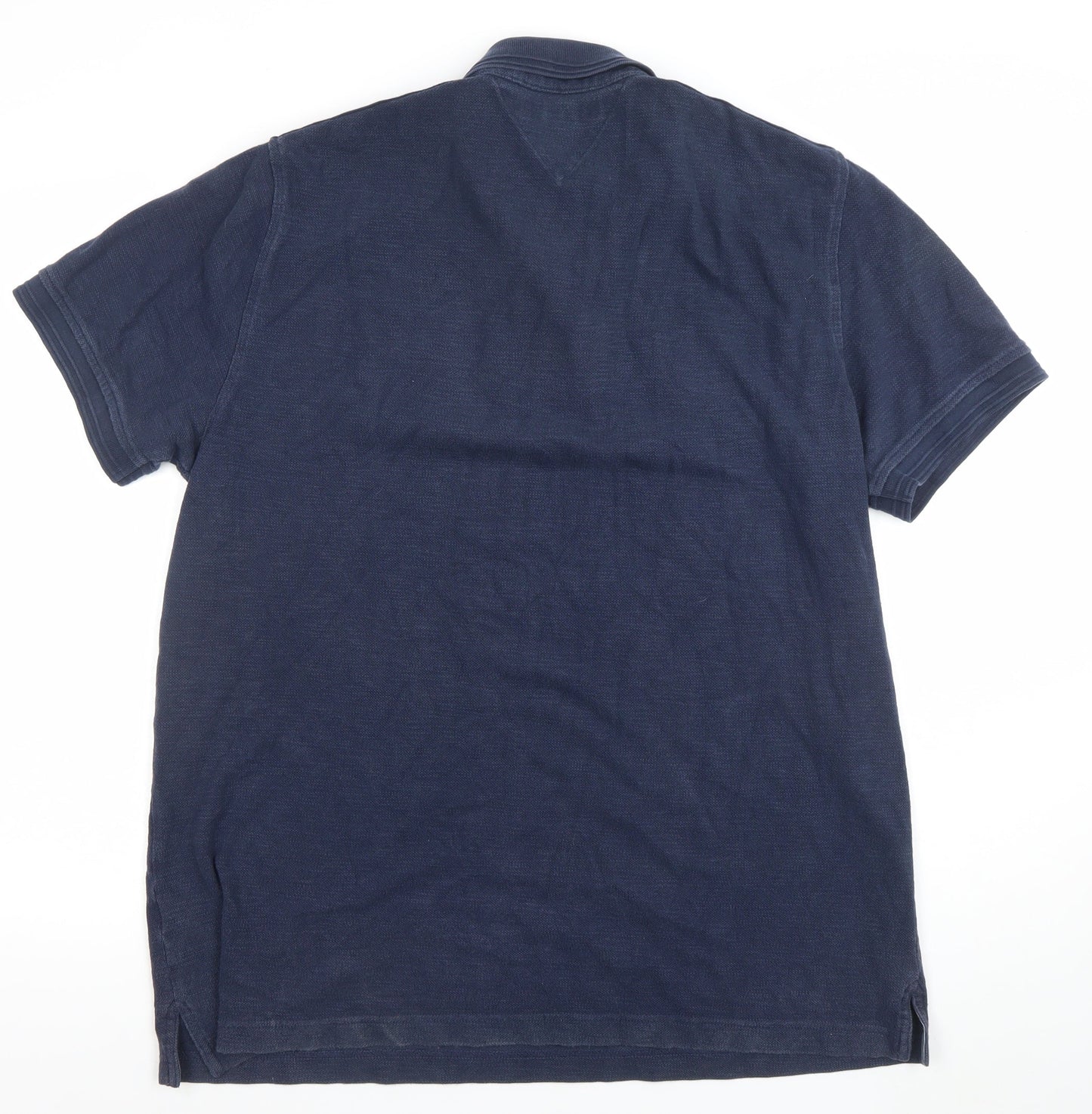 Tommy Hilfiger Men's Blue XL Custom Fit Logo Polo Shirt