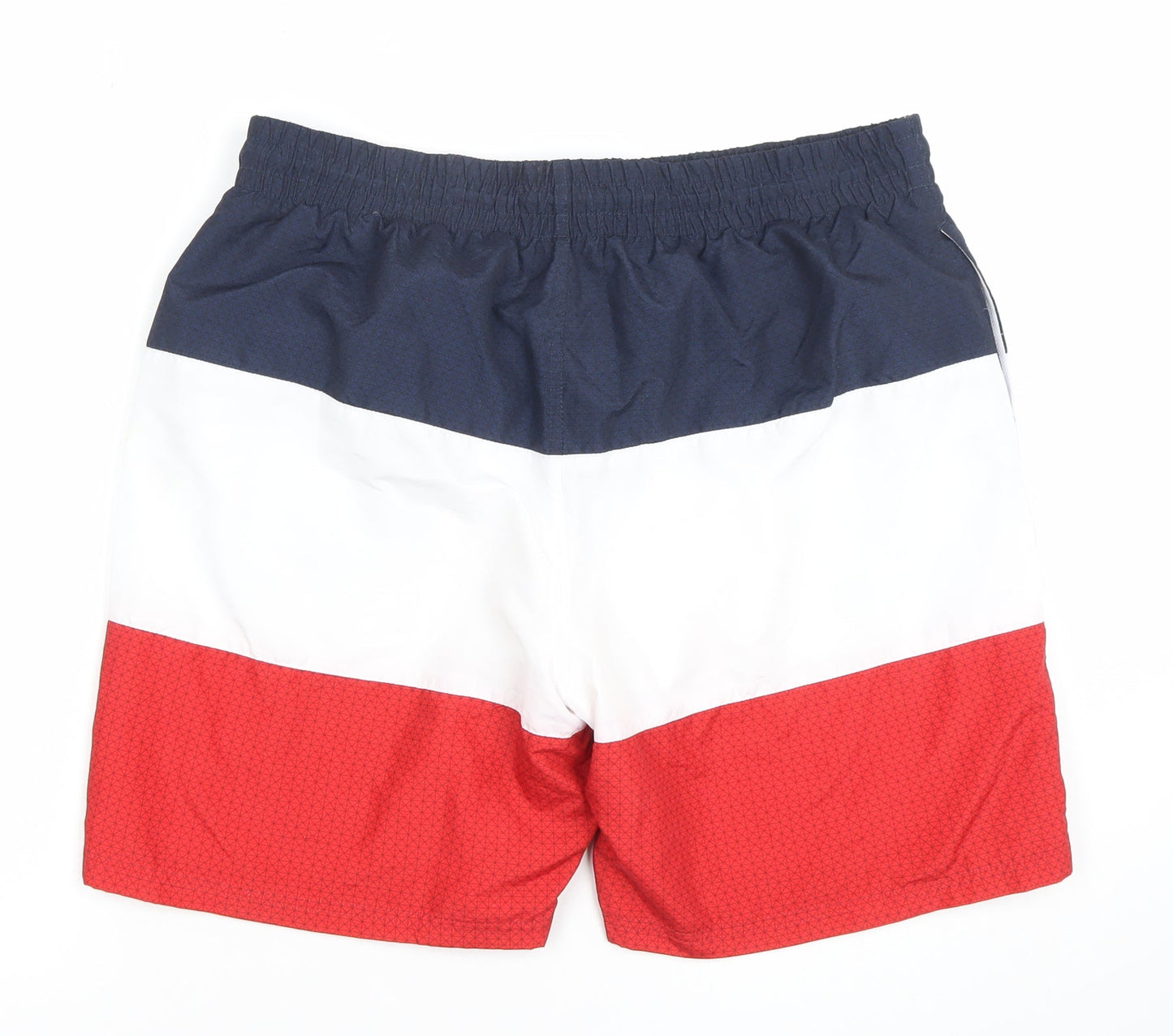 McKenzie Mens Navy White Red Swim Shorts XL Quick Dry Board Style