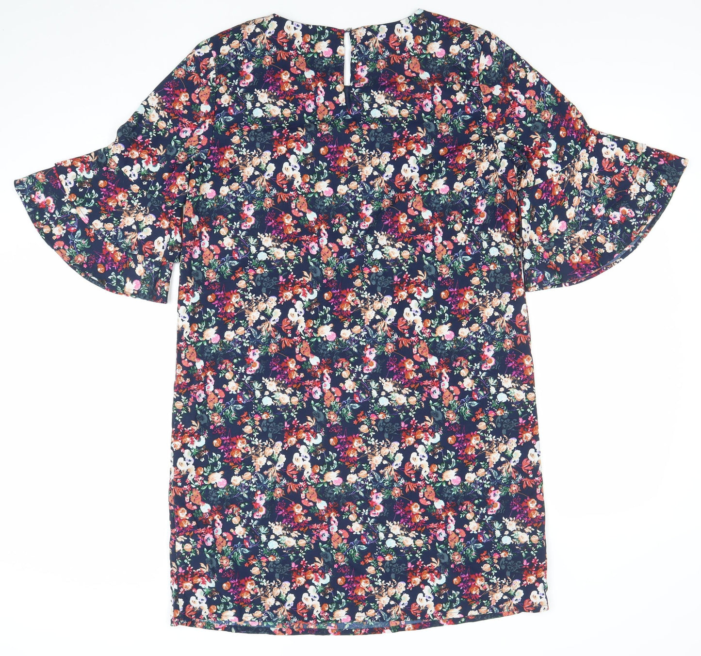 Tiffosi Women Multicoloured Floral Shift Dress M Knee Length