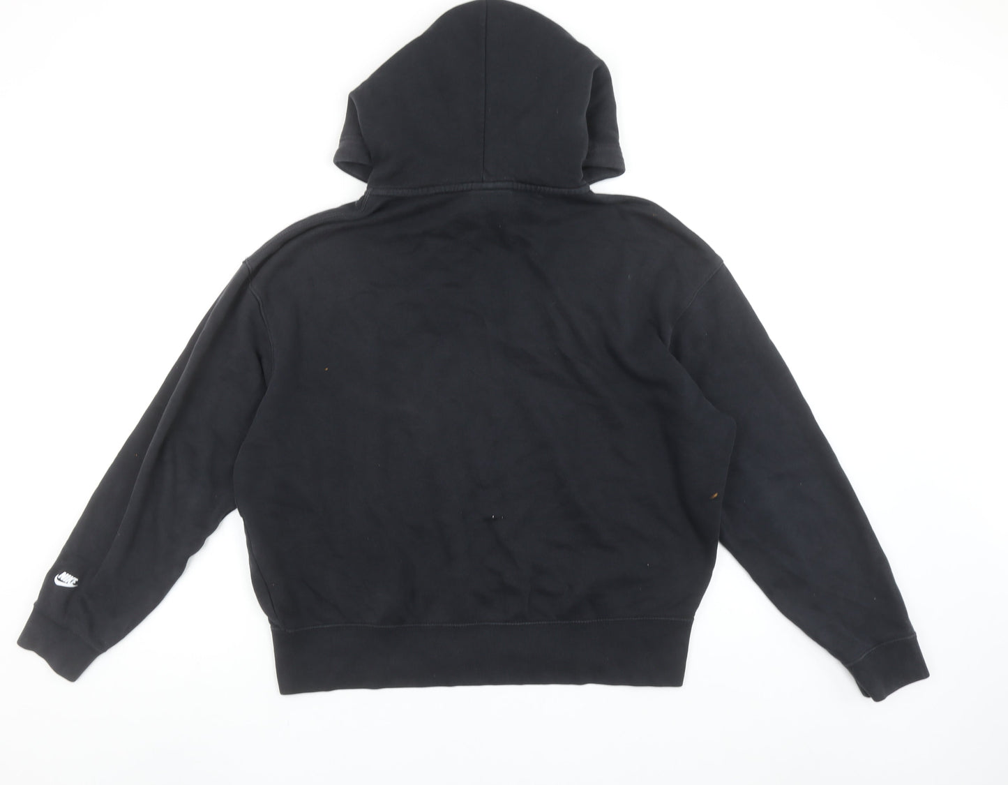 Nike Men's Black Pullover Hoodie Size S Sports Fleece Sweatshirt