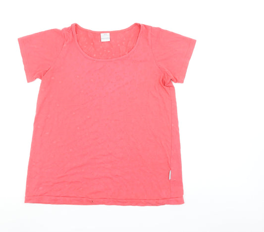 Trespass Womens Pink Short Sleeve Cotton Blend T-Shirt M
