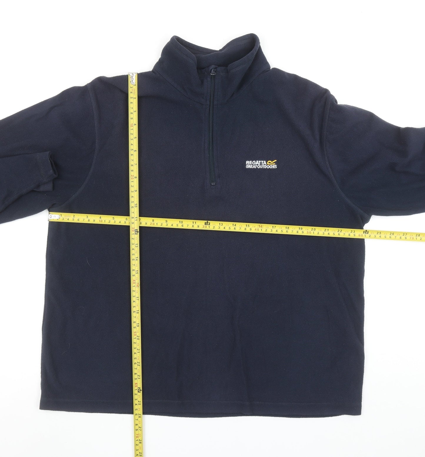 Regatta Great Outdoors Men's Navy 1/2 Zip Fleece Sweatshirt XL