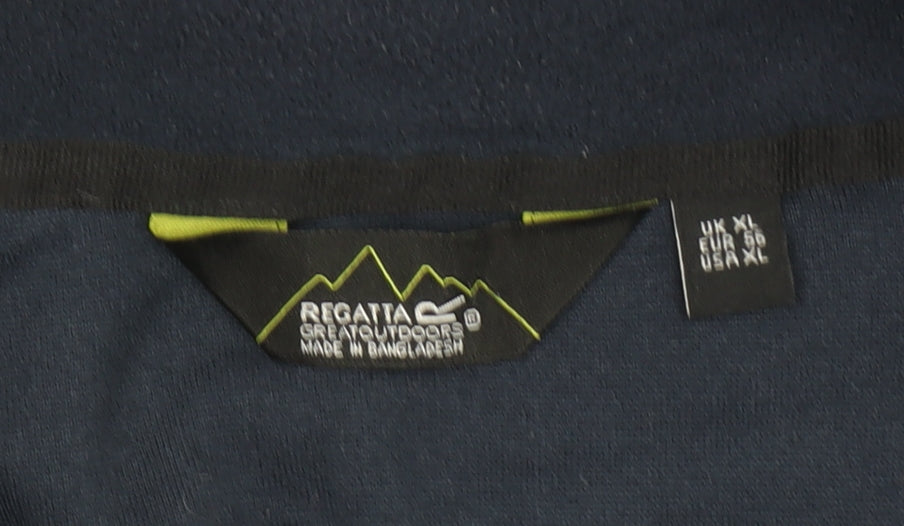 Regatta Great Outdoors Men's Navy 1/2 Zip Fleece Sweatshirt XL