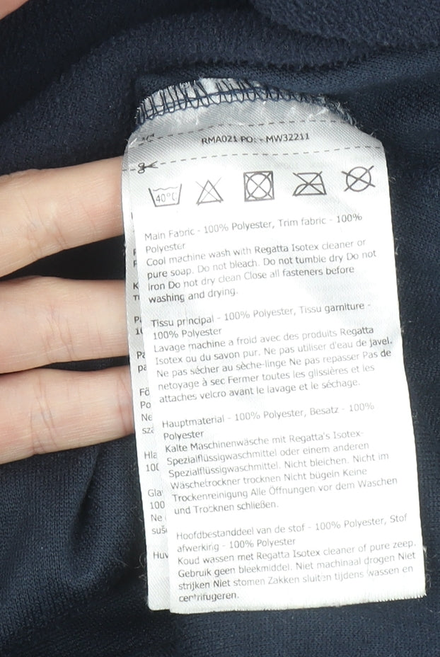 Regatta Great Outdoors Men's Navy 1/2 Zip Fleece Sweatshirt XL